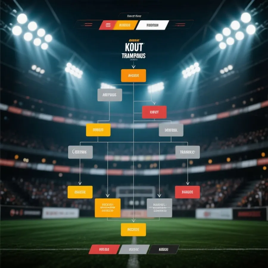 淘汰賽對戰結構展示
